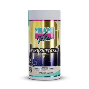 Miami Vibes | TESZTOSZTERONSZINT FOKOZÓ KAPSZULA: NIGHT SHIFT TESTO 120 DB – MIAMI VIBES