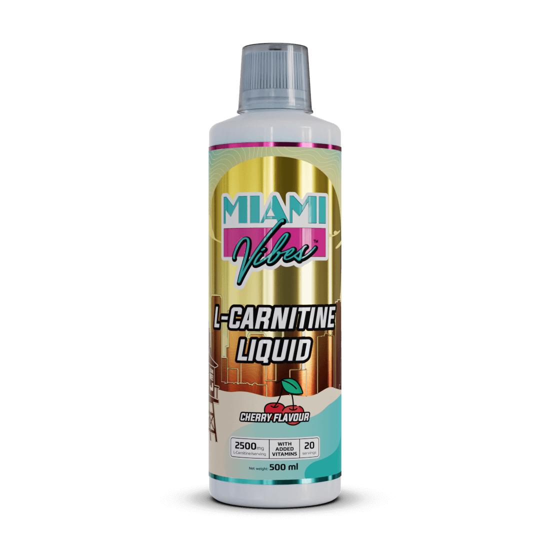 FOLYÉKONY L-KARNITIN 500ml MIAMI VIBES
